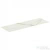 Ideal Standard CONCA 158,5x50,5x0,6 cm-es kerámia pult bútorra,kivágás nélkül,Calacatta marble T4202DH