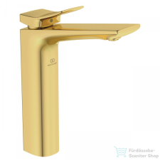 Ideal Standard CONCA magasított mosdó csaptelep leeresztő nélkül,Brushed gold BC758A2 csaptelep