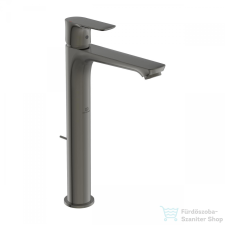 Ideal Standard CONNECT AIR magasított mosdó csaptelep automata leeresztővel,Magnetic grey A7025A5 csaptelep