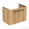 Ideal Standard I.Life S 60x37,5 cm-es 1 fiókos fali szekrény mosdó és fogantyú nélkül,Natural oak T5292NX