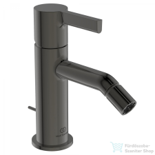 Ideal Standard JOY egykaros bidé csaptelep automata leeresztővel,Magnetic grey BC784A5 csaptelep