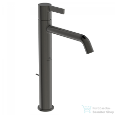 Ideal Standard JOY magasított mosdó csaptelep automata leeresztővel,Magnetic grey BC781A5 csaptelep