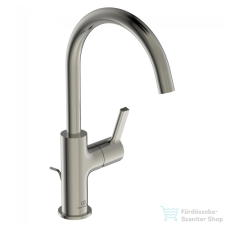 Ideal Standard JOY magasított mosdó csaptelep automata leeresztővel,Silver storm BC777GN csaptelep