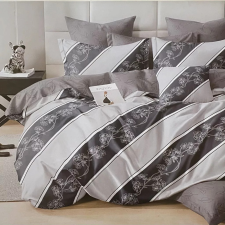 idealisotthon Csíkozott virágos 7 részes kétoldalas ágyneműhuzat lakástextília