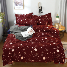 idealisotthon Plüss 7 részes prémium ágyneműhuzat - mélyvörös lakástextília