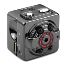 IdeallStore ® mini-megfigyelő kamera, Tiny Surveillance, Full HD 1080p, 30 fps, fekete megfigyelő kamera