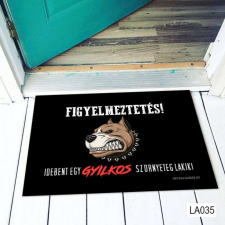  Idebent egy gyilkos... - Vicces Lábtörlő lakástextília