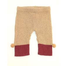 IDEXE bézs kötött leggings gyerek nadrág