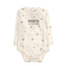 IDEXE csillagmintás fehér body - 68 kombidressz, body