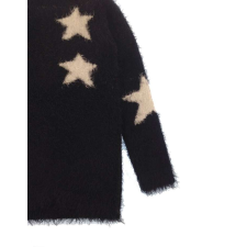  IDEXE csillagmintás szőrmés pulóver - 128 gyerek pulóver, kardigán