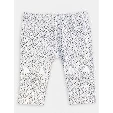 IDEXE kislány pöttyös fekete-fehér leggings - 62 gyerek nadrág