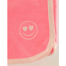 Idexe kislány smiley mintás neonrózsaszín rövidnadrág - 110 gyerek nadrág