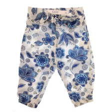  IDEXE kislány virágmintás fehér nadrág gyerek nadrág