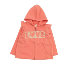 Idexe Love feliratos rózsaszín pulóver - 80