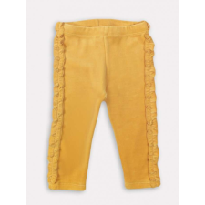  IDEXE mustársárga fodros leggings gyerek nadrág