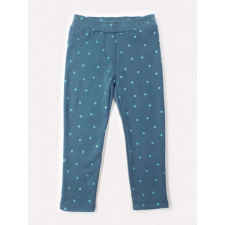 IDEXE pöttyös türkizzöld leggings - 158 gyerek nadrág