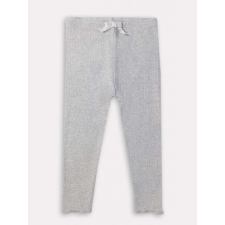 IDEXE szürke bordázott leggings - 80 gyerek nadrág