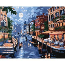 IDEYKA : Festés számok szerint, Olasz romantika - 40 x 50 cm kreatív és készségfejlesztő