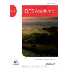 IELTS ACADEMIC PRACTICE TESTS 1-3 nyelvkönyv, szótár