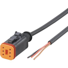 ifm Electronic E12545 Csatlakozóvezeték Alj, egyenes 5 m Pólusszám: 6 1 db (E12545) villanyszerelés