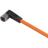 ifm Electronic EVT132 Csatlakozóvezeték Alj, hajlított 10 m Pólusszám: 3 1 db (EVT132)