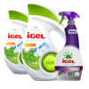 Igel mosógél White 2x 2 L (100 mosás) + Grátisz IGEL univerzális tisztító 650 ml