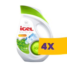 Igel White mosógél fehér ruhákhoz - 50 mosás 2L (Karton - 4 db) tisztító- és takarítószer, higiénia