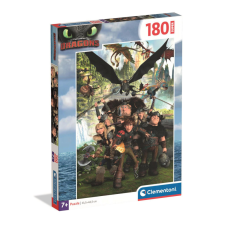 Így neveld a sárkányodat Riders 180 db-os puzzle Clementoni puzzle, kirakós