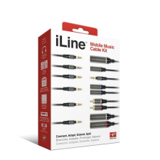 IK Multimedia iLine Mobile Music Cable Kit kábelkészlet mobiltelefon kellék