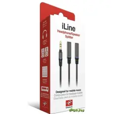 IK Multimedia Jack Elosztó Fekete 30cm IKM0044 kábel és adapter
