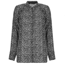 Ikks Blúzok CHEMISE ML AMPLE Fekete DE 40 blúz