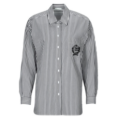 Ikks Ingek / Blúzok CHEMISE OVERSIZE COTTON Fekete DE 34