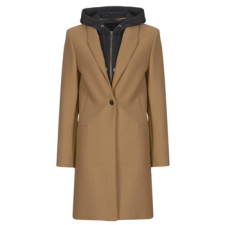 Ikks Kabátok MANTEAU STRAIGHT Barna EU S női dzseki, kabát