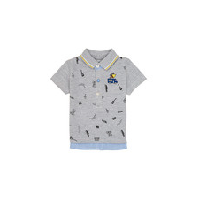 Ikks Rövid ujjú galléros pólók MAELYS Szürke 3 hónapos gyerek póló