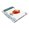  Ikozaéder földgömb piros - 3d prémium puzzle
