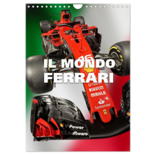  Il Mondo Ferrari (Wandkalender 2024 DIN A4 hoch), CALVENDO Monatskalender naptár, kalendárium