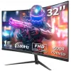 iLike M32J6C 32" Ívelt Gaming Monitor FHD, 165Hz, VA Panel, HDMI/DP/USB, 85% NTSC, R1500, VESA
