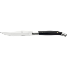 Ilios Steak kés, ilios T-Bone, 23 cm, fekete kés és bárd