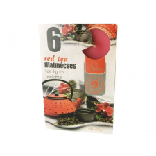 Illatos Illatmécses 6db - Vörös Tea mécses