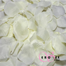  Illatos virágszirom 100db fehér party kellék