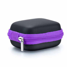  Illóolaj tartó kulcstartóval - lila (5 ml-es üvegeknek) illóolaj