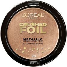 Illuminátor, Loreal, Crushed Foil Metallic, 20 Gilded Glow, aranyozott ragyogás arcpirosító, bronzosító