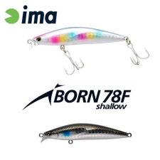  Ima Iborn 78F Shallow 78mm 8.5g 007 Mullet wobbler csali