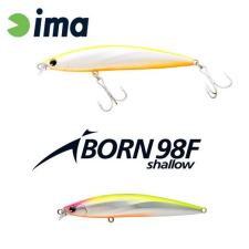  Ima Iborn 98F Shallow 98mm 13g 012 Cream Chart wobbler csali