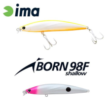  Ima Iborn 98F Shallow 98mm 13g 020 PH Pearl Dot wobbler csali