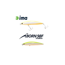 IMA IBORN 98F SHALLOW 98mm 13gr 002 Chart Back Pearl csali