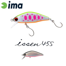  Ima Issen 45S 45mm 3.7g 106 Silver Back wobbler csali