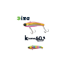 IMA KOUME VIBRATION 60 HEAVY 60mm 17gr 117 Ball Color