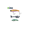 IMA KOUME VIBRATION 60 HEAVY 60mm 17gr 120 Gold Mullet