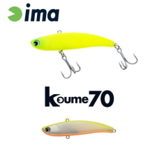  Ima Koume Vibration 70 70mm 13g 102 Chart Back Pearl wobbler csali